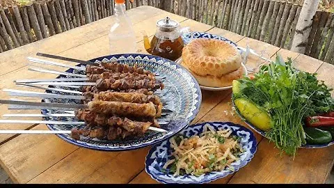Шашлык ассорти по-таджикски (Tajik Style Assorted Kebab)