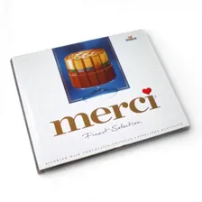 Шоколад Merci ассорти из молочного шоколада 250 гр.