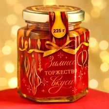 Ассорти из орехов и сухофруктов в мёде «Зимнее торжество вкуса», 225 г.