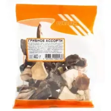 Грибы Европек ассорти сушеные 40г