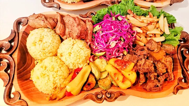Кешкі ас. Ерекше дәмді Микс тағам. Ассорти блюд