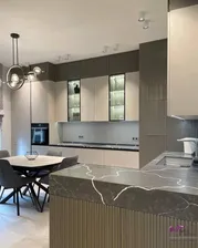 Угловая кухня пастельный ассорти