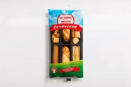 Сыр Сочинский косичка мини ассорти нат. копчения 100 гр