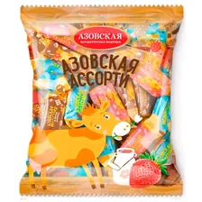 Кф. молочные "Азовская Ассорти" 1/4кг.АЗОВСКАЯ
