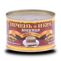 ПЕЧЕНЬ И ИКРА МИНТАЯ НАТУРАЛЬНЫЕ «АССОРТИ ДЕЛИКАТЕСНОЕ»