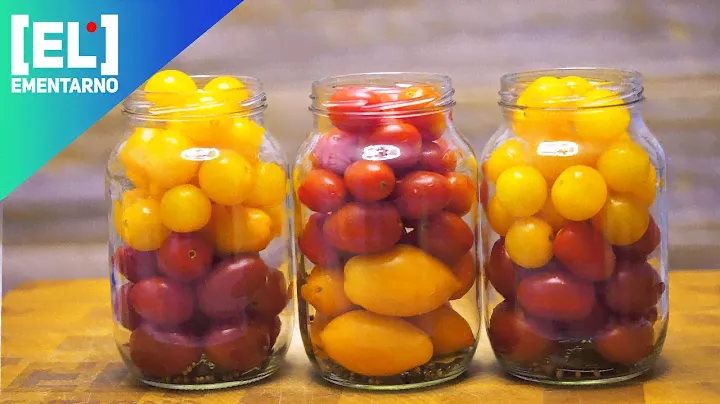 Маринованные помидоры черри на зиму🍅 Простой и вкусный рецепт 🍽️ Рассол выпивается весь!🍅