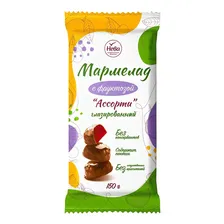 Мармелад Нева Ассорти на фруктозе глазированный 150 г