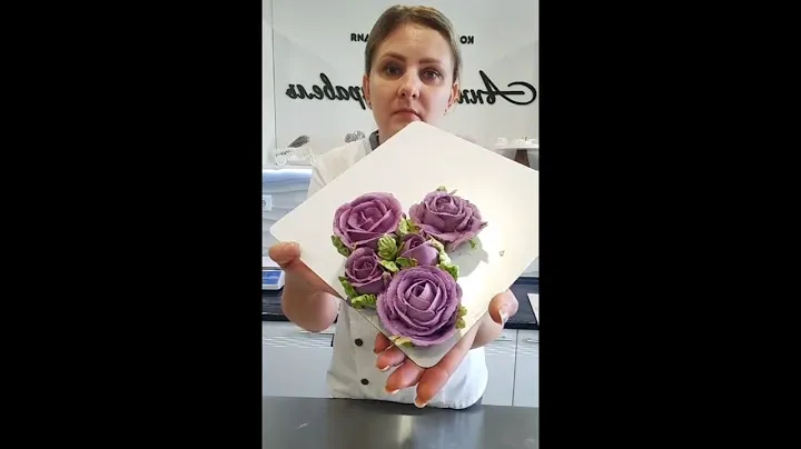 МК Анны Журавель 🌹🌿«Зефирные цветы» + РЕЦЕПТ🌿Zefir Flowers Recipe