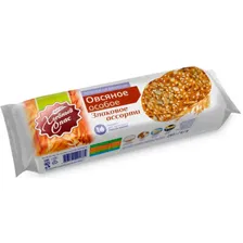 Печенье Овсяное злаковое ассорти на фруктозе Хлебный Спас 250г