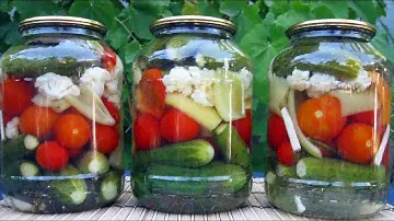 Обалденно ВКУСНОЕ Овощное АССОРТИ на зиму