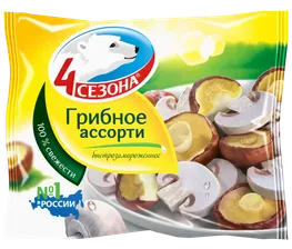 Заморож 4 Сезона 400гр Грибное Ассорти