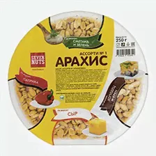 Арахисовое Ассорти №1, Севен Натс, 4 Вкуса, 250 Г