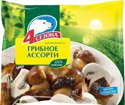 Ассорти грибное 4 сезона 400гр с/м*20