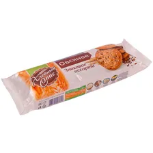 Печенье 250 г Хлебный Спас Овсяное Злаковое ассорти на фруктозе м/уп
