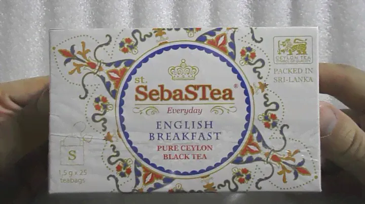 Открываем чай №4 SebaSTea English Breakfast. Черный чай. Новые пакетики для обмена.