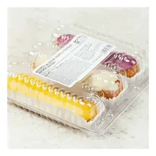Эклеры ВкусВилл Ассорти манго-сырный-лесные ягоды 3 шт 150 г