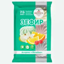 Зефир МЕРЕНГА ассорти Мозайка, 270г