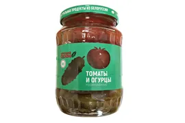 Ассорти томаты+огурцы "Хороший сезон" 720 мл