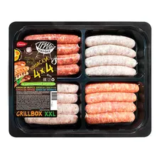 Колбаски мясные Грильмания 4 х 4 Grillbox XXL ассорти охлажденные 1 кг