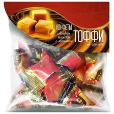 Конфеты Ассорти Волжское Тоффи на фруктозе 180г