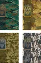 Блокнот А6 24л. КАМУФЛЯЖНЫЙ ХИЩНИК /ассорти, скрепка, цветная мелованная обложка, блок офсет/ Купить канцтовары, доставка почтой, СДЭК, курьером, низкие цены со скидкой. Код EAN13 4680088405193
