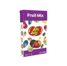 Драже жевательное Jelli Belly Fruit Mix фруктовое, 35г - фруктовое ассорти.