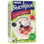 Быстров Каша овсяная с молоком Ассорти без варки,порционная (6 шт.)