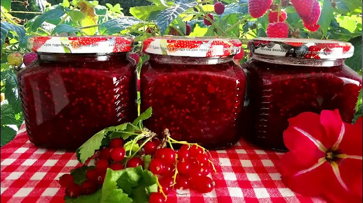 Чудо-ассорти Если малина то только так ¦ Малина в соке смородины | Raspberries in currant juice