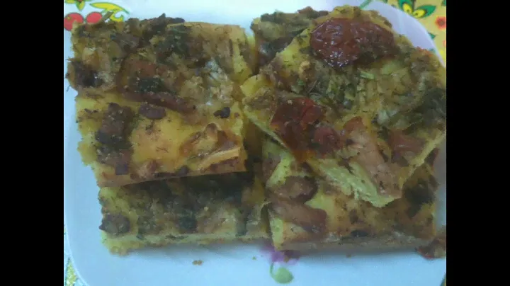 Пицца из мясного ассорти из Светофора .
