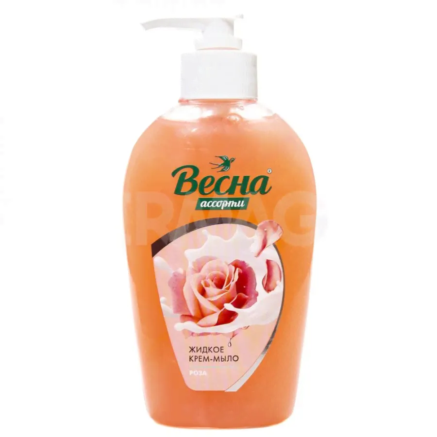 Крем-мыло жидкое Весна Ассорти Роза (280 г)