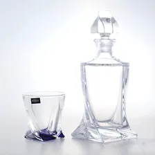 Набор для виски Crystalite Bohemia Quadro Ассорти, 7 предметов