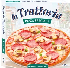 Пицца "Ля Траттория" ассорти 335г