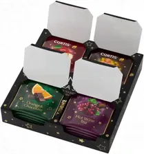 Набор чая в пакетиках CURTIS "Winter Tea Set" 24 пакетика, чай ассорти 4 вкуса