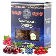 Хрустики яблочные, без сахара ассорти