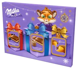 Набор кондит изделий Милка Ассорти 260гр упаковка с Тигром*11