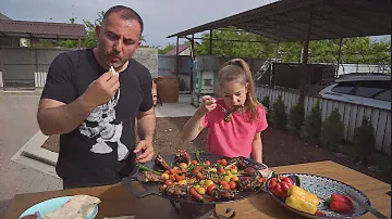 МЯСО с ОВОЩАМИ на СКОВОРОДЕ