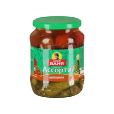 Ассорти овощное Дядя Ваня 680г с/б Россия