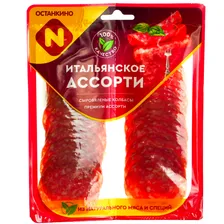 Колбаса Останкино 90г Ассорти итальянское палермо-сан-ремо