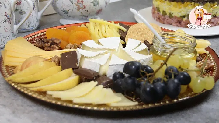СЫРНАЯ ТАРЕЛКА на ПРАЗДНИЧНЫЙ СТОЛ: как быстро и просто оформить вкусную тарелку с сыром