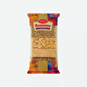 Козинак Азовская кондитерская фабрика, ассорти, 280 г, флоупак