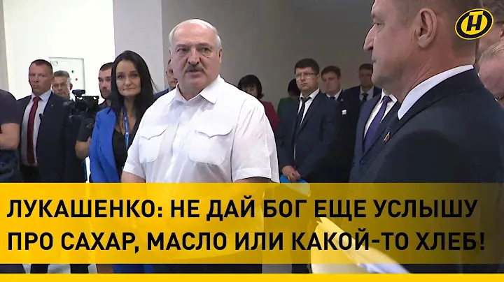 Лукашенко: У нас же диктатура! Провалов быть не должно! | Дефицит молока и суровый разбор полётов