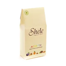 Конфеты SHELE Ассорти фруктов в шоколаде 150г