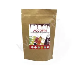 "Ассорти сухофруктов в шоколаде", 100гр