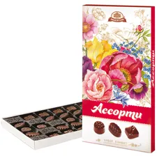 Конфеты набор Ассорти Букеты 300гр 1/8шт Бабаевский