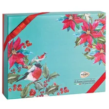 19587 Socado Малиновка ассорти шоколадных конфет 250г*6 картон