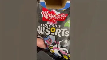 Natural colours and flavours by Maynard Bassett liquorice all sorts#fypシ #sweet #share #shortvideo