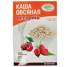 Каша овсяная Кубанская кухня Ассорти 175гр