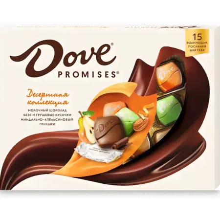 Шоколадные конфеты Dove Promises десертное ассорти 118гр