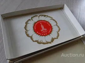 КОРОБКА КОНФЕТЫ АССОРТИ ОЛИМПИАДА 80 КРАСНЫЙ ОКТЯБРЬ 1980 год СССР
