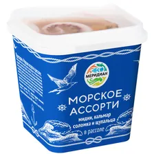 Ассорти морское Меридиан в рассоле, 250г